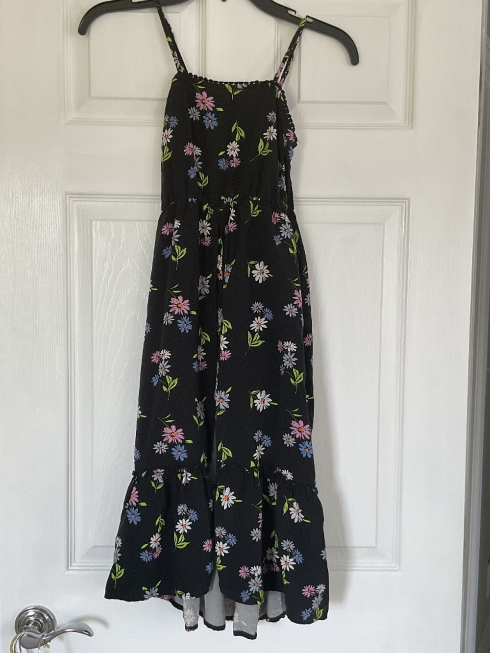 Girls Summer Maxi Dress Size 8 with Built in Shorts